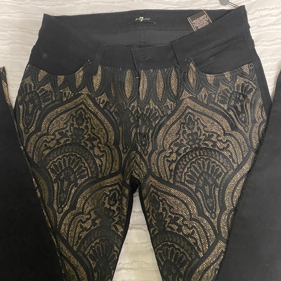 “Lina” 7 for all Mankind Jeans. Size 29. Great Stretch & Fit. Inseam 39.5. NWT - Picture 5 of 7